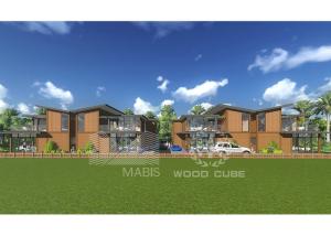 Quality Antiseptic Prefab Villa House With Superior Weather Resistance Performance wholesale