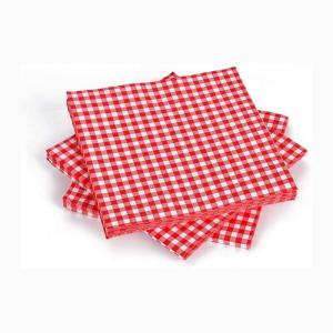 Quality Compostable Red Paper Napkin Tissue For Fall Holiday Thanksgiving wholesale