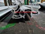 Blasting Industry Aluminium Extruded Profiles 7000 Series Mill Finish Feed Beam
