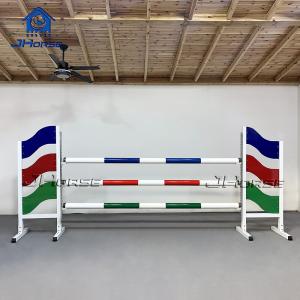 Quality Portable Horse Jumps Equipment Perfect Protection For Standard Equestrian Competitions wholesale