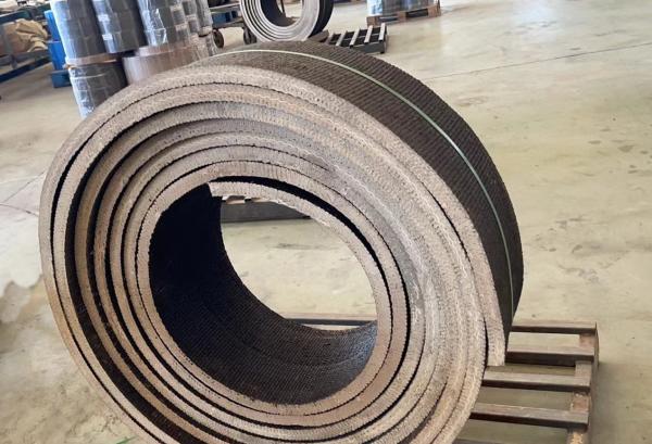 Woven Brake Rolling Lining Brake Roll Liner with Brass Asbestos Brake Lining