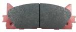 Ceramic / Semi Metal Disc Brake Pads Auto Chassis System Asbestos Free