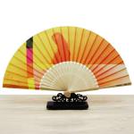 Dancing Party Summer Folding Hand Fans Japanese Plastic Hand Fan Chinese Custom