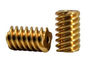 Quality Customized Small Brass Pinion Gear 4 Lead DP 48 C36000 For Gear Motor wholesale