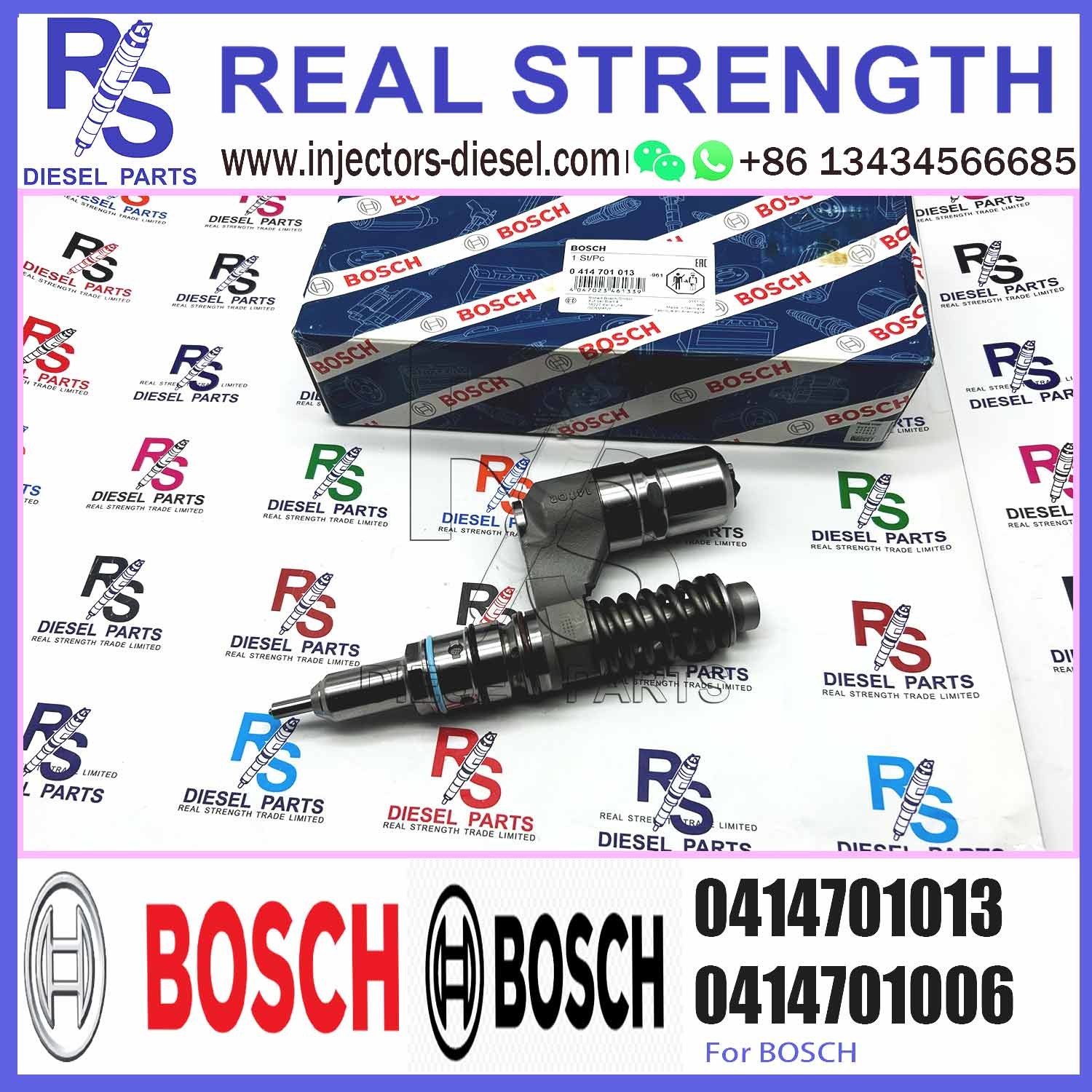 Diesel Fuel Injector 0414701013 0414701083 0414701052 For ASTRA CASE FIAT IVECO 500331074