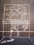 outdoor lighted christmas reindeer