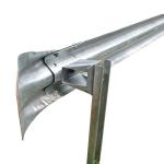 Highway Guardrail Hot Dipped Galvanized W Beam Steel Crash Barrier for Roadway