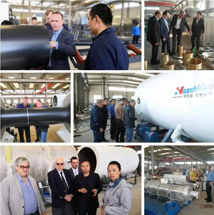 PU Foaming spray Preinsulation Pipe Continuous Production Line