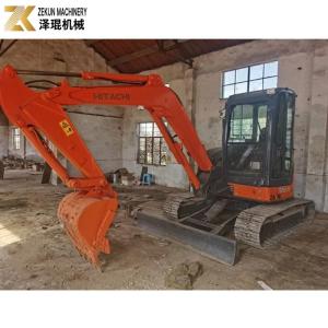 Quality Hitachi ZX55 Used Mini Excavator 5.5 Ton ZX55U ZX55UR with Original Hydraulic Pump wholesale