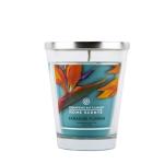 Luxury Glass Scented Jar Candle Various Fragrance For Home / Wedding