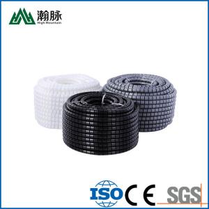 Quality Protective Plastic Corrugated Pipe PP Flame Retardant Threaded Nylon Cable Sleeve wholesale
