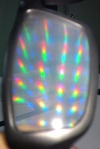 Quality Christmas Day 3D Fireworks Glasses Disposable High Transmittance wholesale