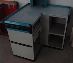 Quality Small Supermarket / Grocery Store Checkout Counters , Checkout Counters For Retail Stores wholesale