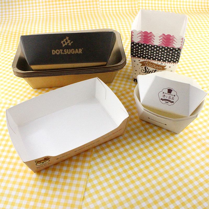 Cupcake Bakery Packaging Box Paper Takeaway Muffin Dessert Pastry Cup