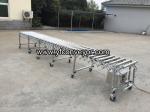 Flexible Motorized Stainless Steel Roller Conveyor,Flexible Roller Conveyor