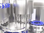 1000-30000BPH Water Glass Filling Machine 1800*1200*2000mm