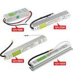 Constant Voltage Outdoor CCTV Led Switching Power Supply IP67 Waterproof 12V 60W