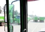 Automatic Sinotruk Howo Dump Truck , Commercial 10 Wheeler Dump Truck