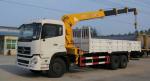 Dongfeng 6x4 10 wheels LHD, RHD Truck Mounted Crane with Capacity 10ton for Sale