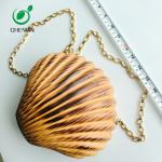 Olive Wooden Handle Clutch Bag Dinner Tote Clothing Accessories