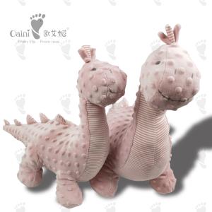 Quality 39 X 47cm Cuddle Cartoon Plush Toy Cuddle Stuffed Pink Dinosaur Soft Toy wholesale