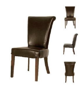 Quality wooden frame fabric/PU dining chair Y-227-2 wholesale