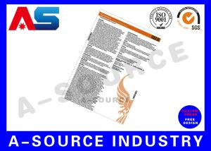 Quality Pharmaceutical A5 Leaflet Printing Made By Medicine Artwork Paper For Bodybuilding Peptide wholesale