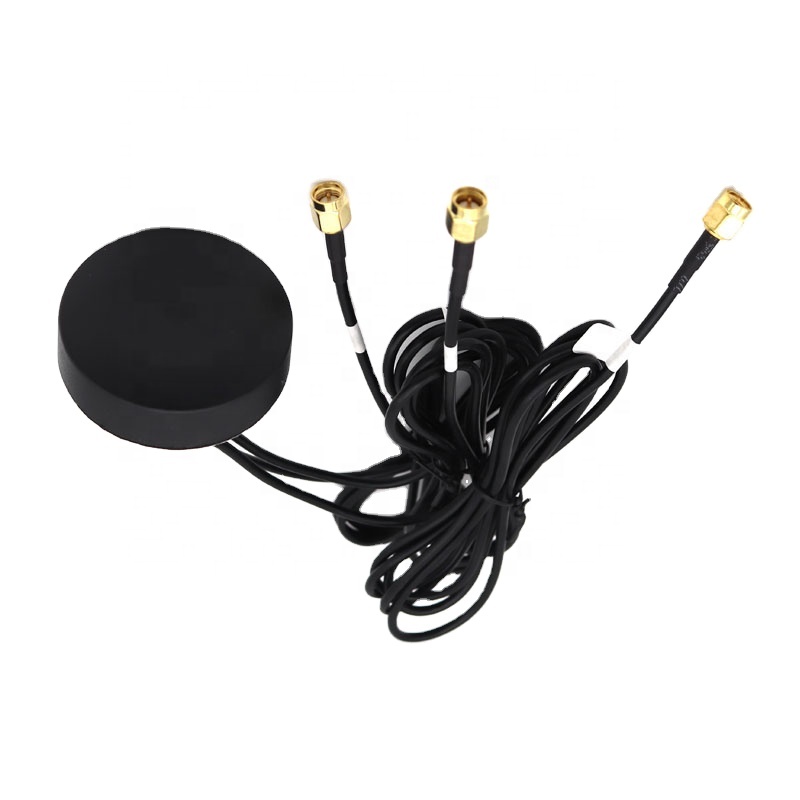 3m RG174 Combo GPS GSM Antenna with Cellular and SMA Male Cable