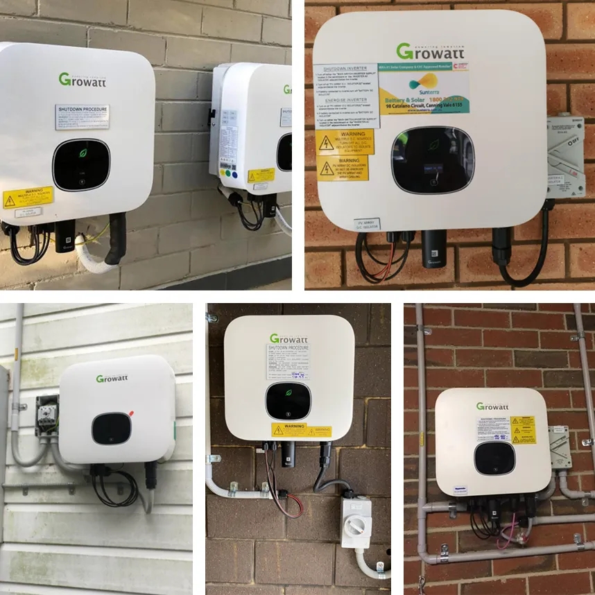 Growatt 5kw Solar Inverter MIN 5000TL-XH Single Phase Hybrid Solar Inverter With WIFI