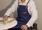 Household Fabric Adult 60 X 80cm Denim Cooking Apron