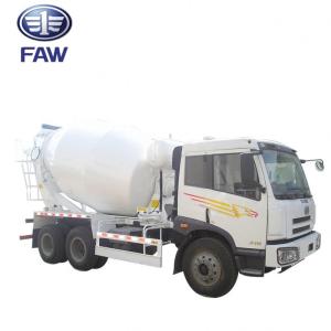 Quality Small Self - Loading Concrete Mixer Truck JIEFANG FAW J5M 4*2 6*4 wholesale