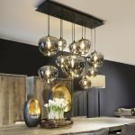 Nordic Pendant Light Hook Chandelier Industry aesthetic room decor Glass Lamp