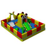 Kids Air Sealed Inflatable Bouncy Castle Water Park For Sale