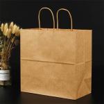 Different Types Kraft Paper Gift Shopping Bags With Twisted Handles