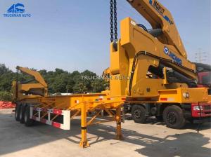 Quality High Strength Sideloader Trailer , Side Lifter Trailer 1*20 Feet / 2*40 Feet Container wholesale