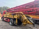 SANY 30m Vertical Cement Pumper Used Boom Concrete Pump Truck