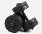 10kg 15kg 20kg 30kg 40kg cement dumbbell portable dumbbells set