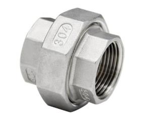 Quality Casting 304 Stainless Steel Pipe Union Joint Female Threaded Nipple wholesale