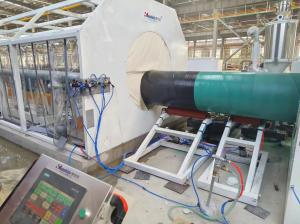 Quality Steel Pipe / Tube 3PE / Fbe Blasting Anticorrosion System Coating Machinery Powder Coating Machine wholesale