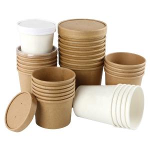 Quality Disposable Takeaway Paper Cup Bowl Packaging Custom Printed wholesale