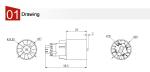 Hair Dryer Brushless DC Motor