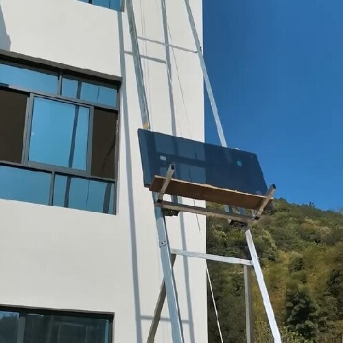Factory Sale Photovoltaic Panel Lift Popular in Europe Capacity 200kg Lifting height 4-18m