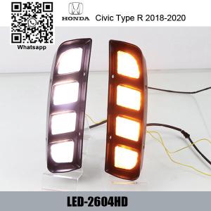 Quality Sell Honda Civic Type R Car LED Daytime Running Lights DRL driving daylight wholesale