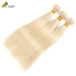 Quality High Quality Virgin Cuticle Aligned 613# Blonde Remy Human Hair Bundles wholesale