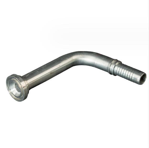 High Quality Carbon/Stainless Steel Hydraulic Hose Fittings 3000pis 90 Elbow Flange Fittings 87391