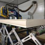 50mm Thickness PU Sandwich Panel Temperature Resistance Width Of 1000mm