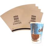 Food Grade Waterproof Paper Cup Fan Single Sided Coating Water Resistance