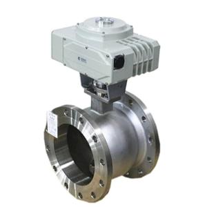 Quality 250 Degree Temperature Steam Metal Seat Ball Valve with Electric Motorized Actuator wholesale