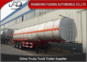 Quality 4 compartments fuel tanker semi truck trailer can be customized wholesale