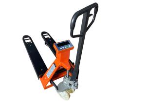 Quality Forklift Carbon Steel Hydraulic Pallet Jack With Weight Scale wholesale